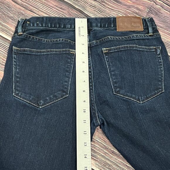 Madewell Women Jeans Size 27x32 Skinny‎ Stretch Denim Jeans Dark Wash Blue Jeans - Picture 13 of 13